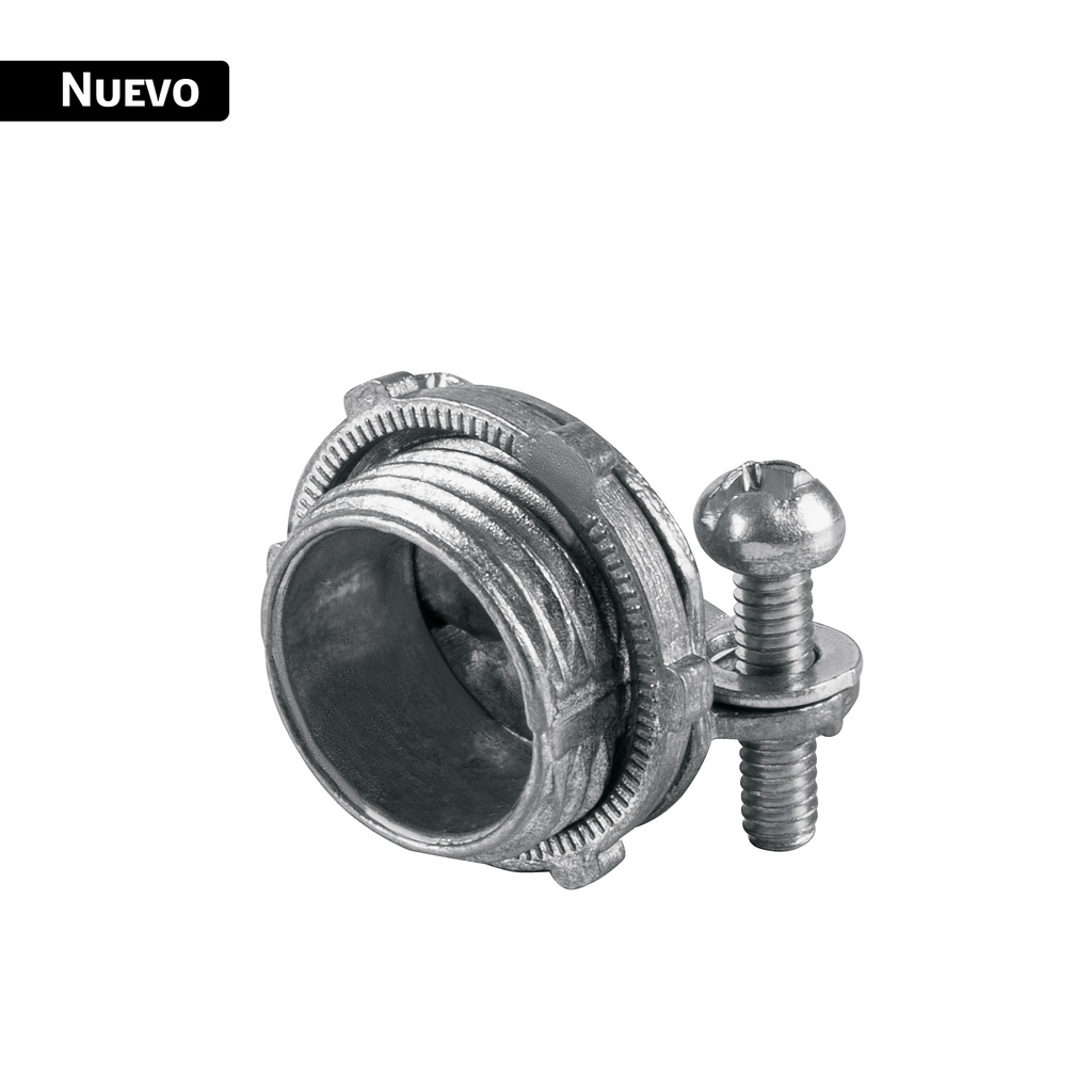 Conector recto 3/4' para cable de uso rudo, VOLTECK CUR-3/4R