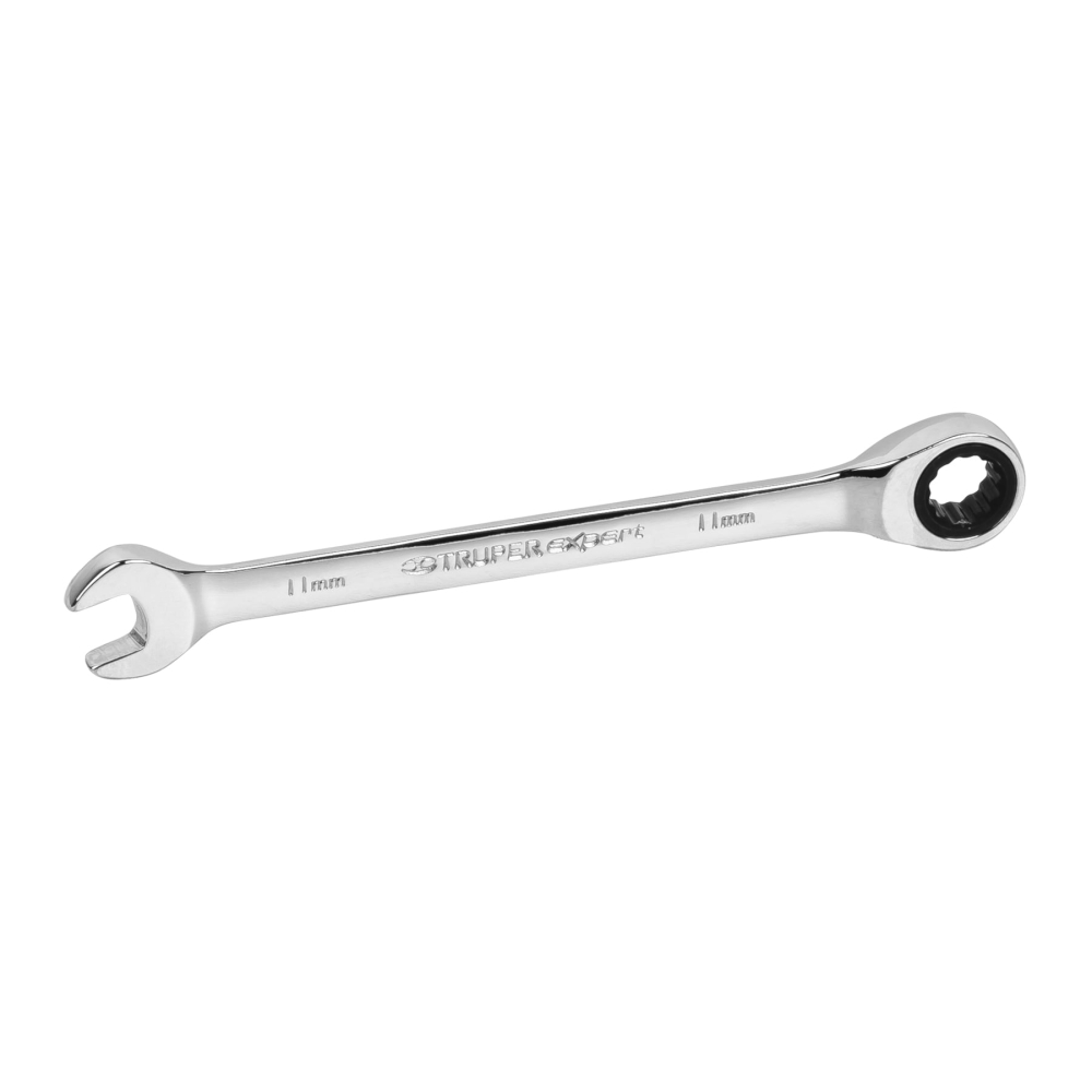 Llave combinada con matraca 11mm x 160 mm largo, EXPERT LL-2011MX