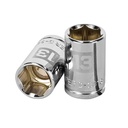 Dado de 13 mm, 6 puntas, cuadro 3/8', TRUPER D-3813-HM