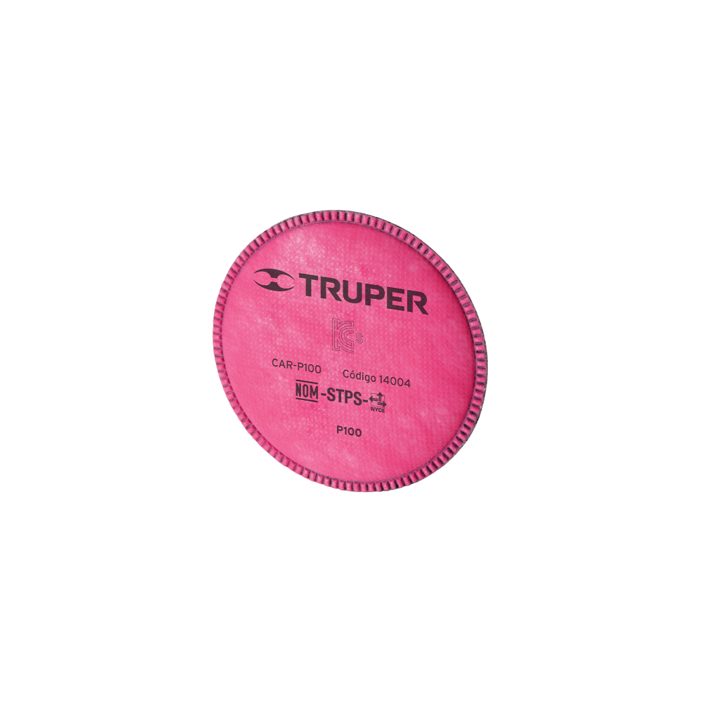 Bolsa con 2 filtros de repuesto R95, TRUPER CAR-P100