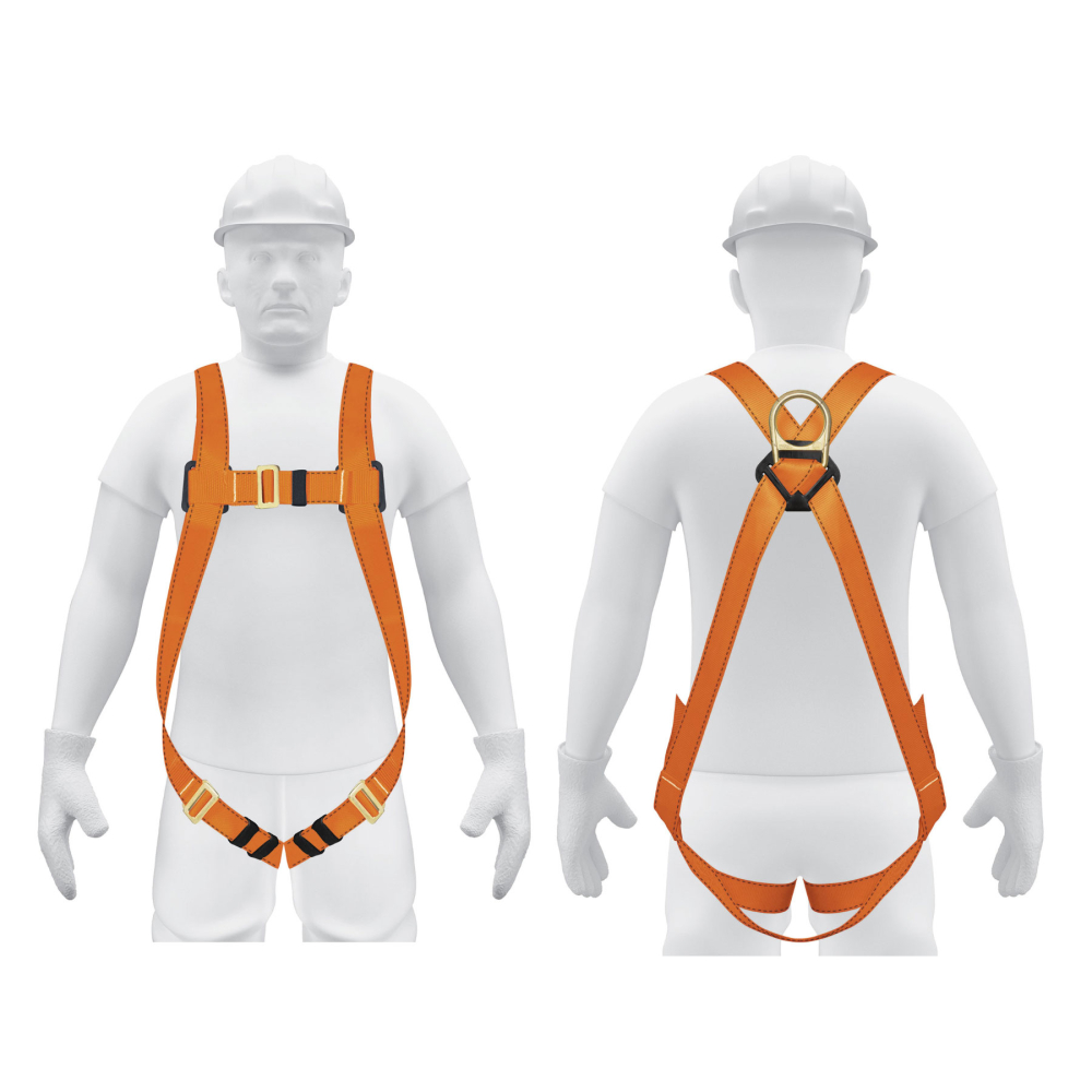 Arnés de cuerpo completo con 1 anillo, ANSI, TRUPER ARN-5435