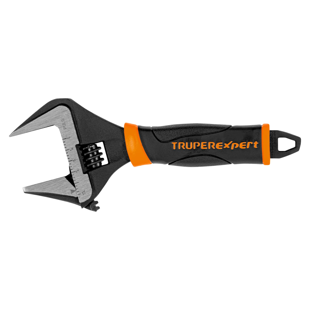 Llave ajustable (perico) 6' boca ancha Comfort Grip, EXPERT PET-6XA