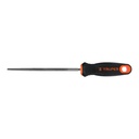Lima redonda bastarda 6' con mango Comfort Grip, TRUPER LRB-6T