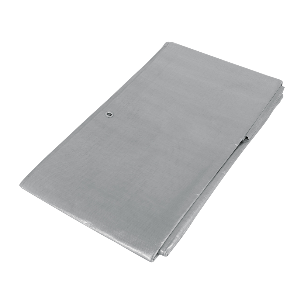 Lona de polietileno reforzada 3 x 4 m, gris, 180g/m2, TRUPER LT-34