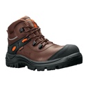 Bota de seguridad café, #26 casquillo de aramida, TRUPER ZC-426C