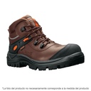 Bota de seguridad café, #27 casquillo de aramida, TRUPER ZC-427C