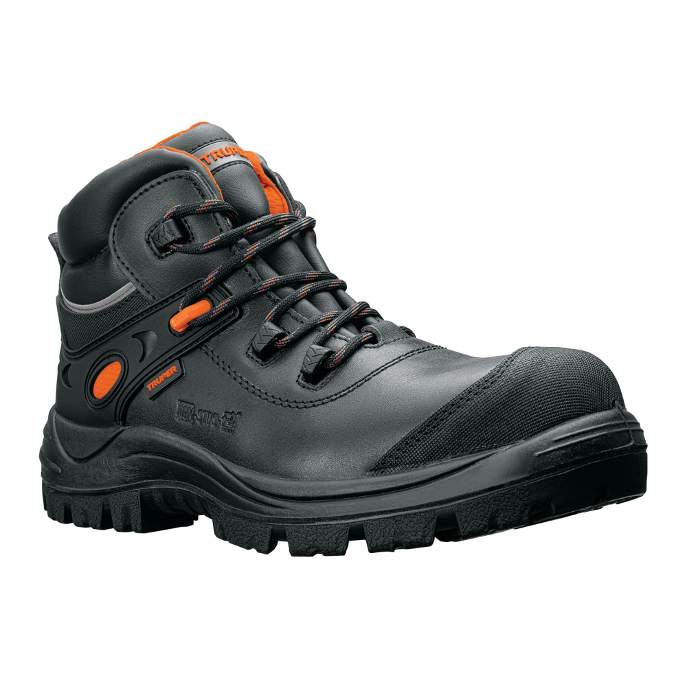 Bota de seguridad negra, #26 casquillo de aramida, TRUPER ZC-426N