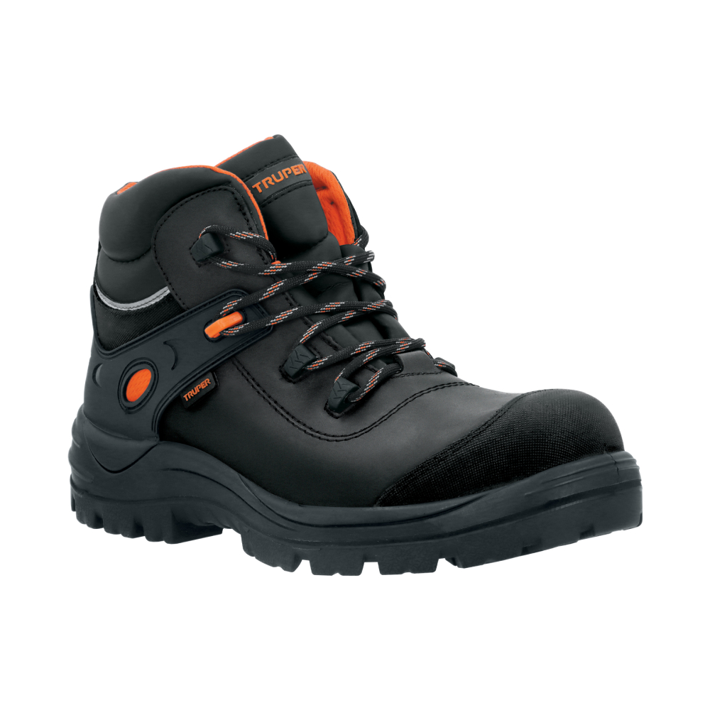 Bota de seguridad negra, #27 casquillo de aramida, TRUPER ZC-427N