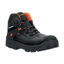 Bota de seguridad negra, #28 casquillo de aramida, TRUPER ZC-428N