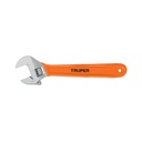 Llave ajustable (perico) 10' cromada, TRUPER PET-10X