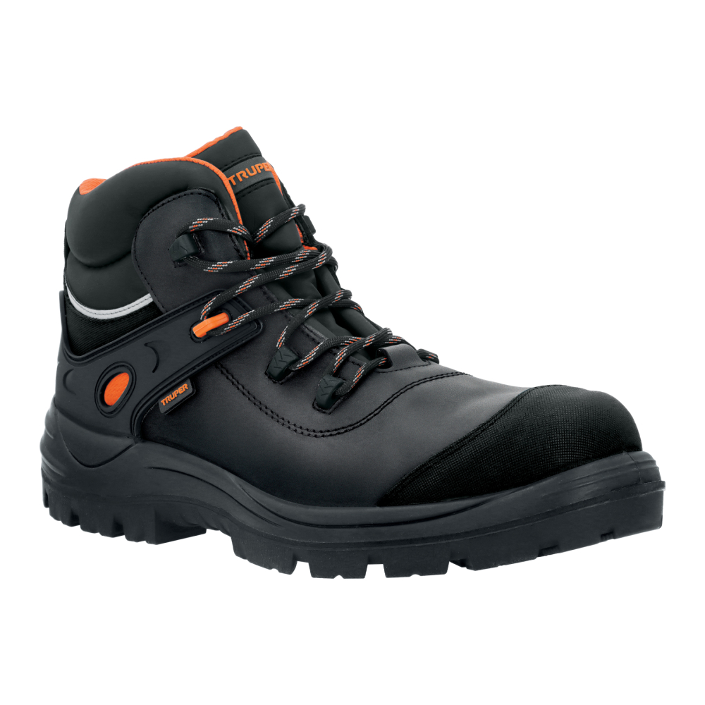 Bota de seguridad negra, #30 casquillo de aramida, TRUPER ZC-430N