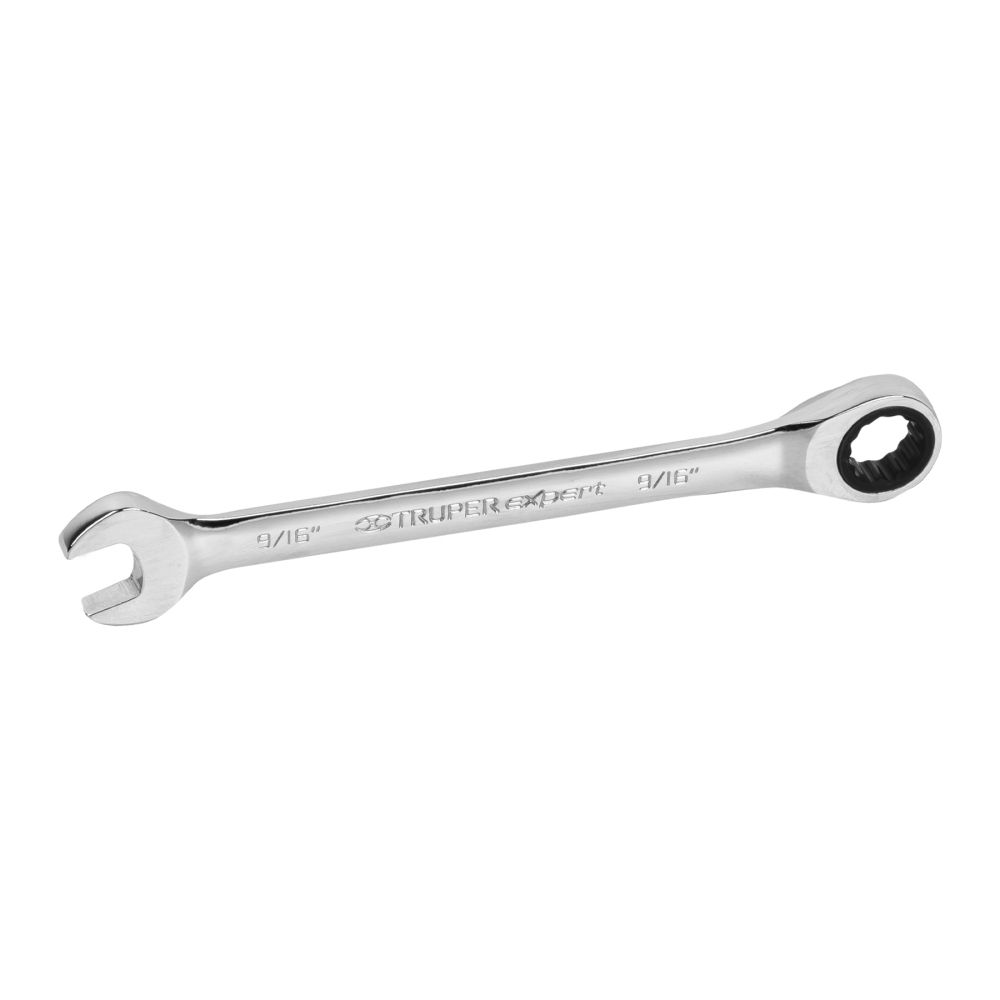 Llave combinada con matraca 9/16' x 185 mm largo, EXPERT LL-2018X