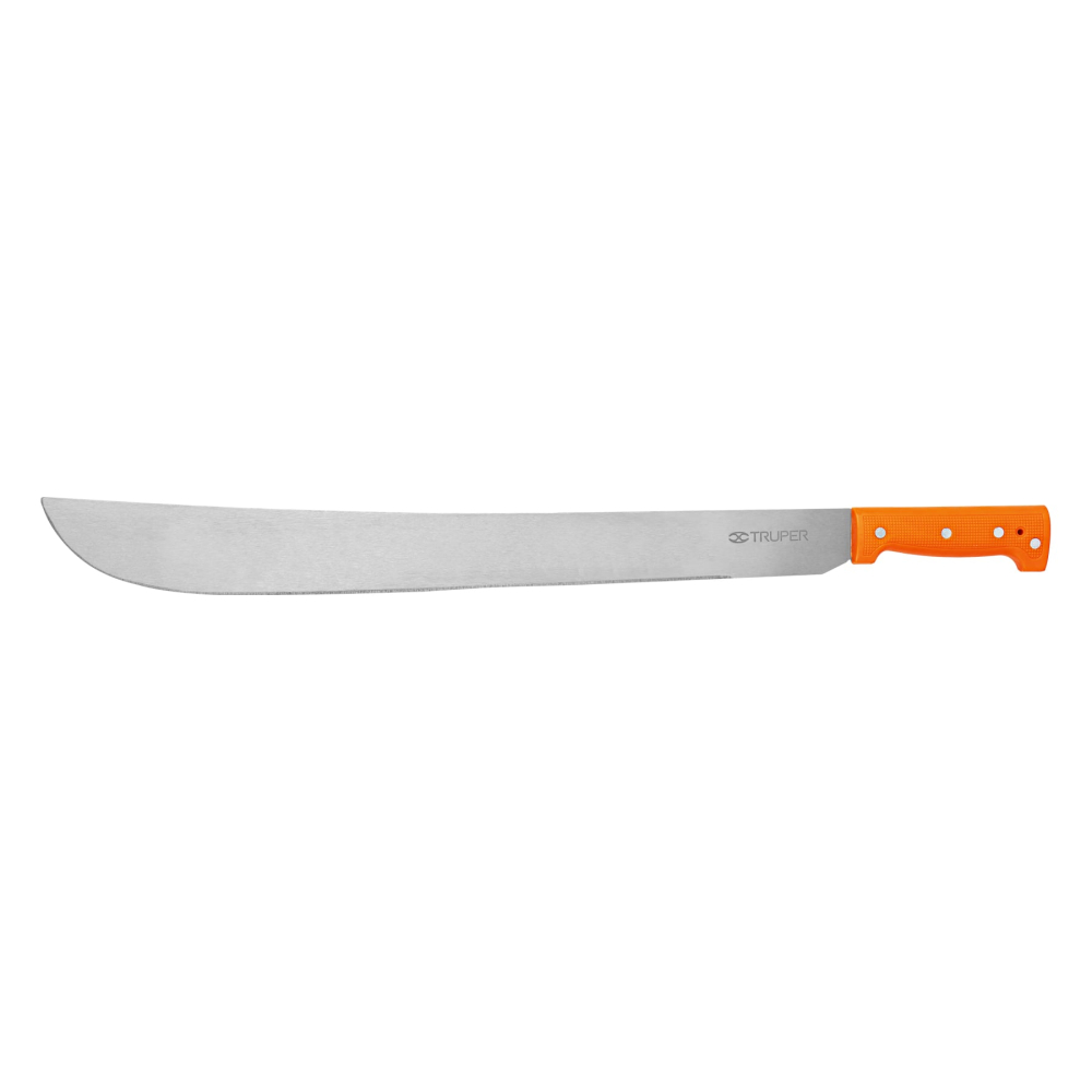 Machete estándar 22' cacha naranja remachada, TRUPER T-460-22P