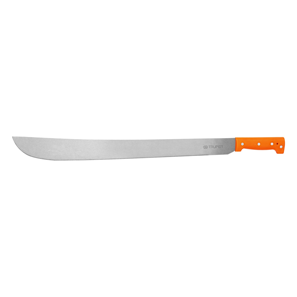 Machete estándar 24' cacha naranja remachada, TRUPER T-460-24P