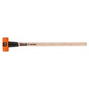 Marro octagonal 8 lb, mango de madera 36', TRUPER MD-8M