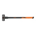 Marro octagonal 12 lb, mango fibra de vidrio 36', TRUPER MD-12F