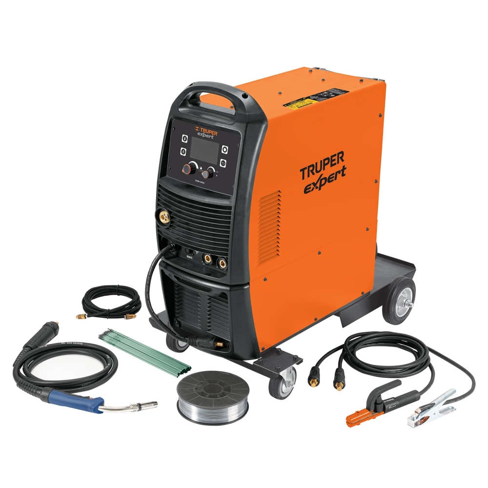 Soldadora multiproceso de 250 A, Truper Expert SOMU-250X