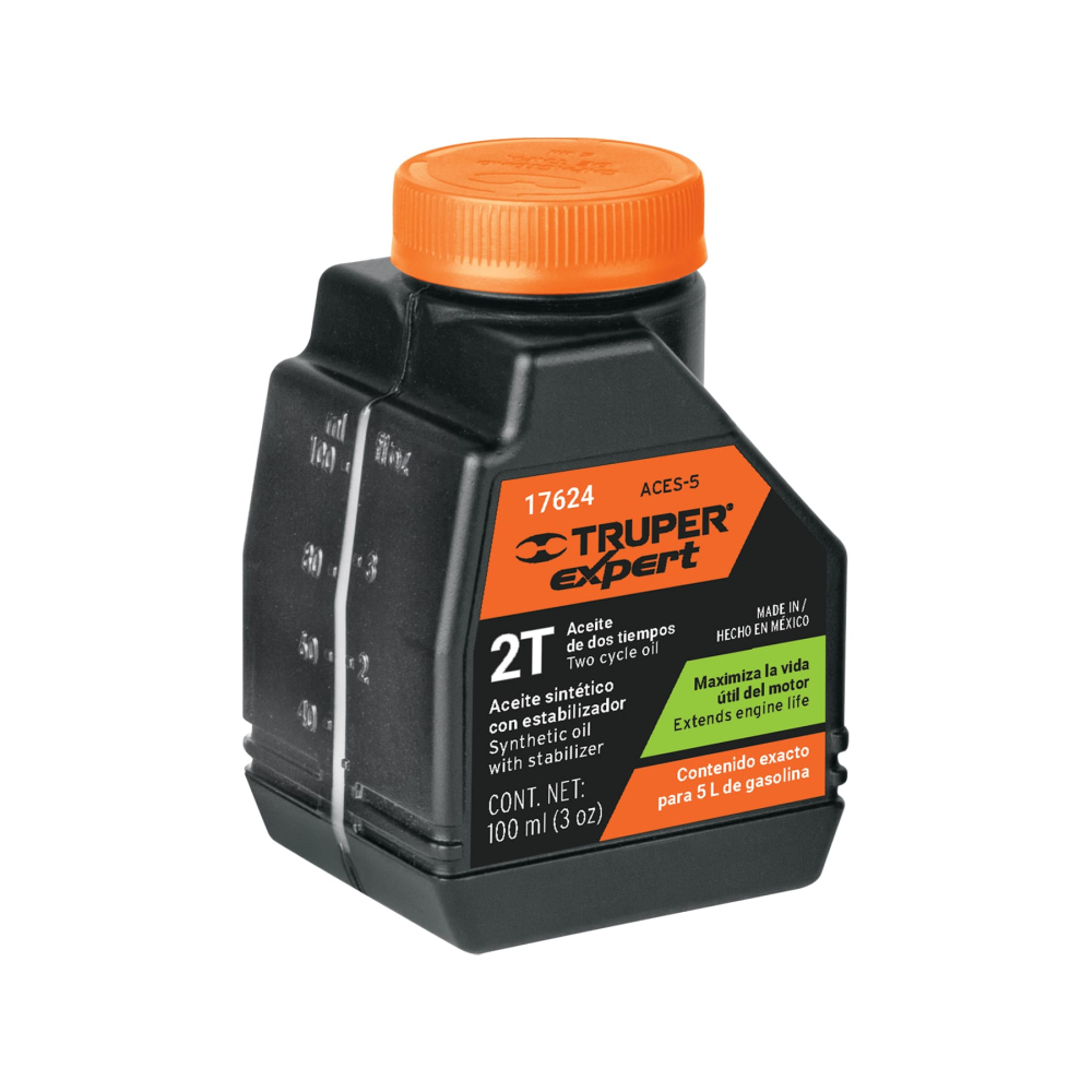 Aceite sintético para motor de 2 tiempos, 100 ml ACES-5