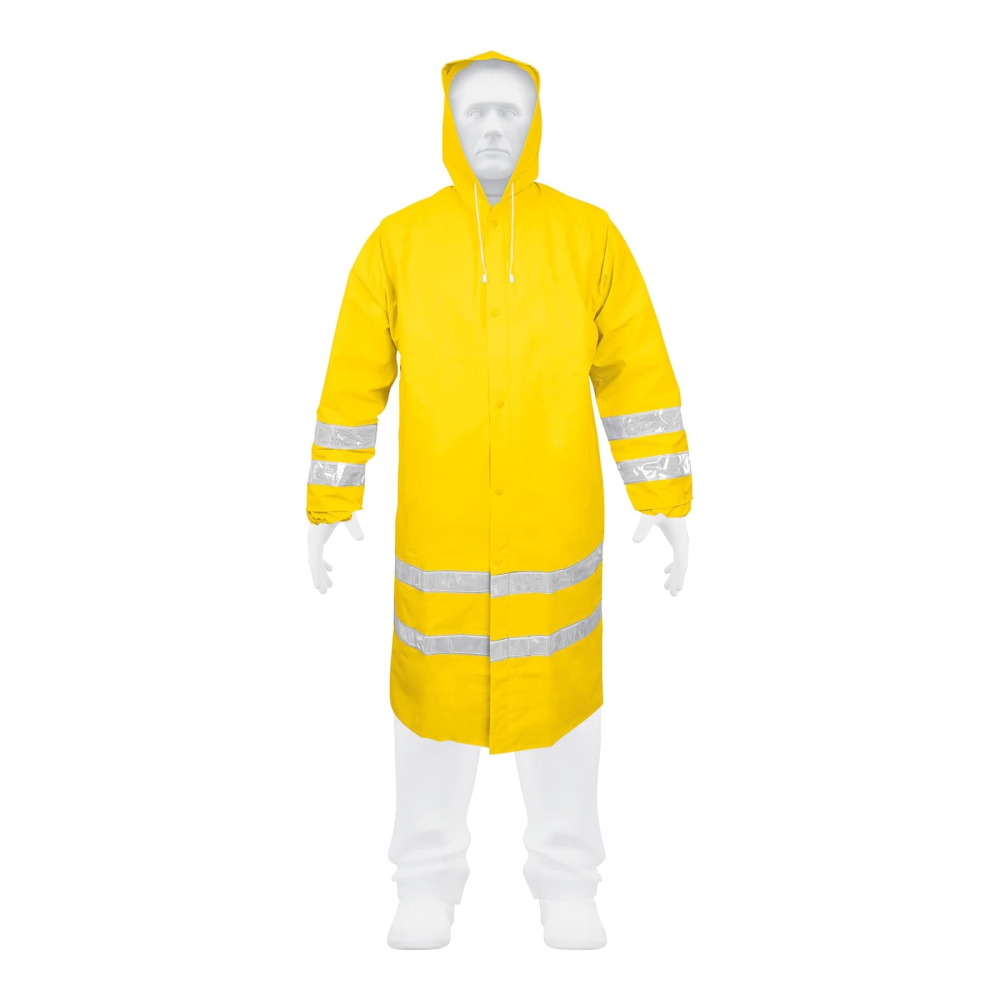 Gabardina impermeable doble capa con reflejante, XG, TRUPER IM-REF-XL