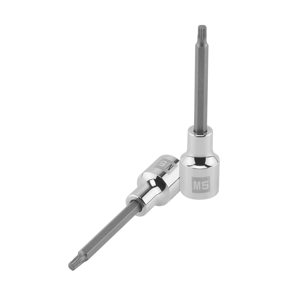 Dado punta larga bristol M5, cuadro 1/2', TRUPER D-1205-BL