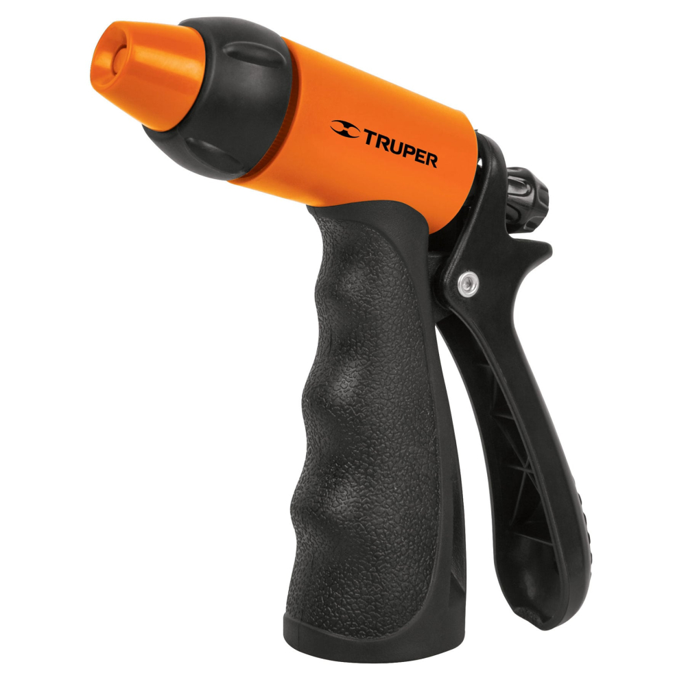 Pistola para riego de 2 funciones plástica con recubrimiento PR-401