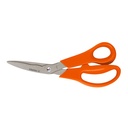 Tijera 8' multiusos,cuchilla dentada,acero inoxidable,TRUPER TIMU-8E