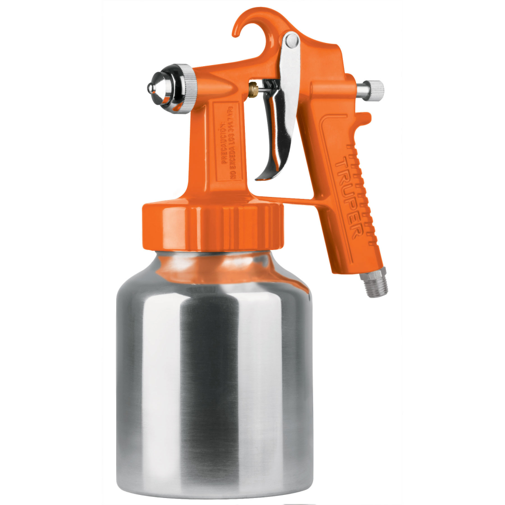 Pistola p/pintar baja presión, 1.5 mm, naranja, entrada inf PIPI-26