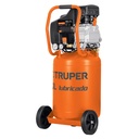 Compresor lubricado, 50L, 3-1/2HP, vertical, 127V, TRUPER COMP-50LV