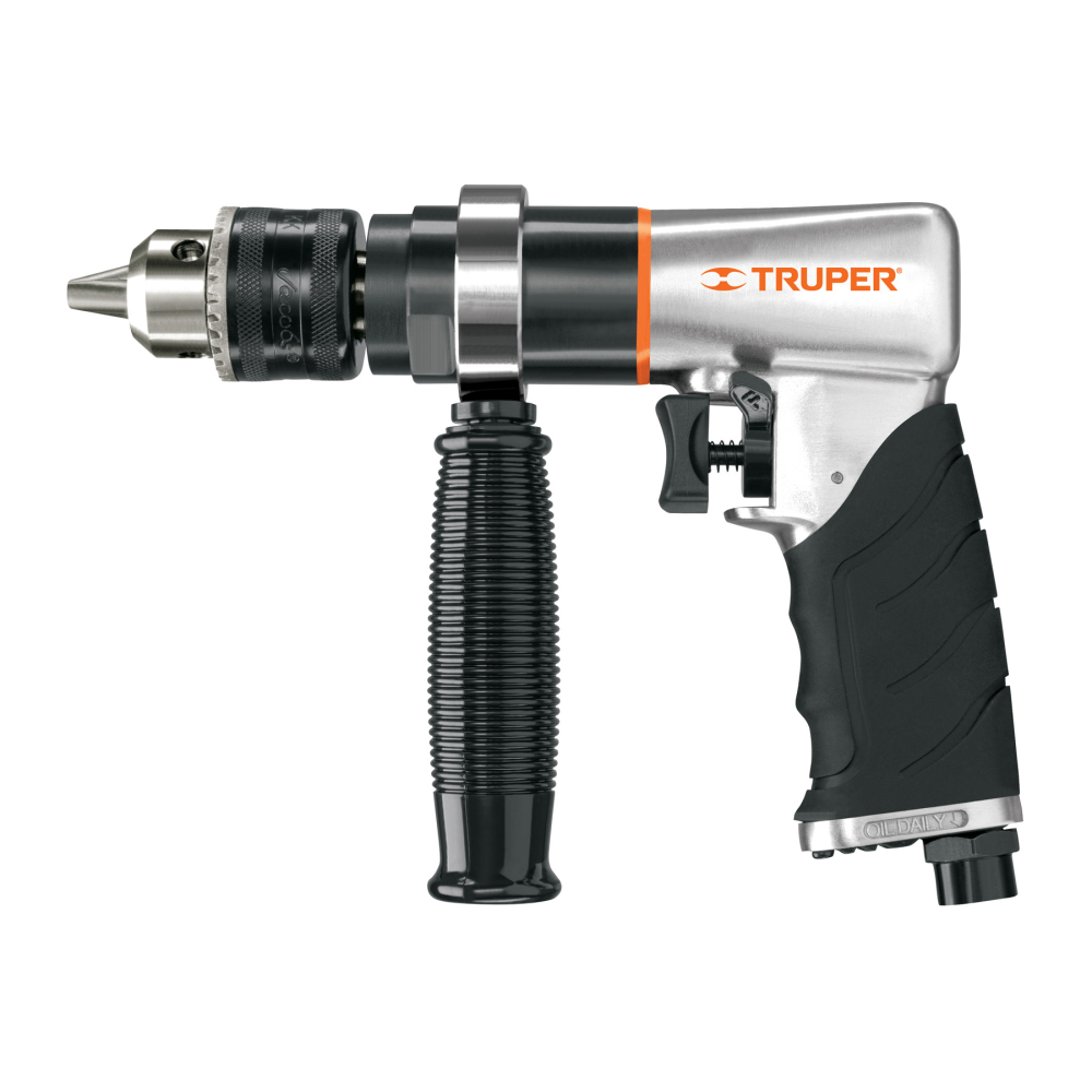 Taladro neumático reversible 1/2', TRUPER TPN-785HX