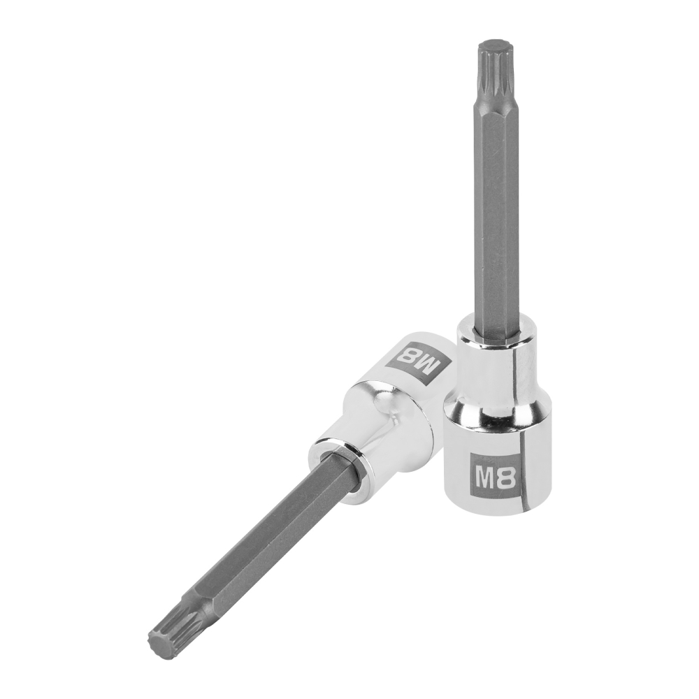 Dado punta larga bristol M8, cuadro 1/2', TRUPER D-1208-BL
