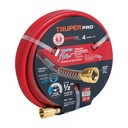 Manguera 1/2' super reforzada 4 capas 20 m conexiones metal MAN-20x1/2X