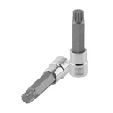 Dado punta larga bristol M16, cuadro 1/2', TRUPER D-1216-BL
