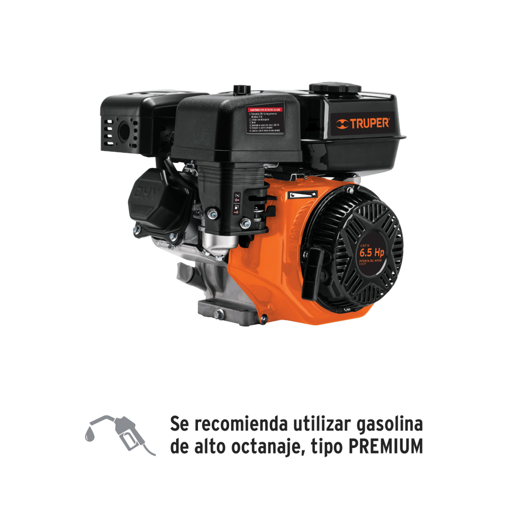 Motor a gasolina 6.5HP, TRUPER MOG-65
