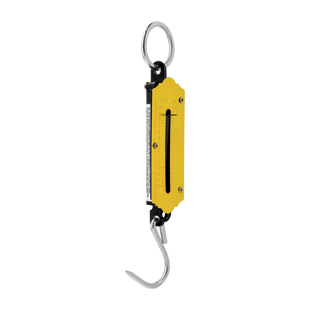 Báscula capacidad 12 kg romana de resorte, PRETUL BAS-12P