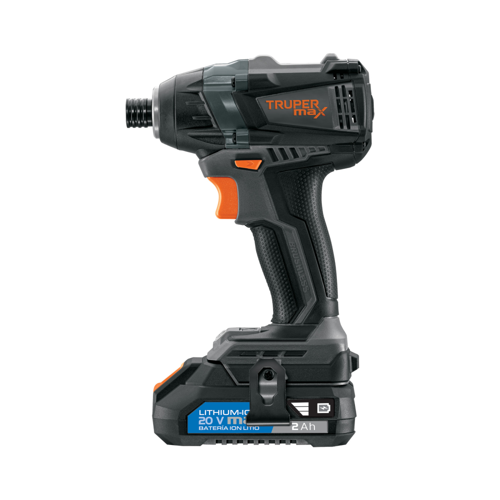 Destornillador de impacto, 20V, 2 baterías 2Ah, MAX MAX-20D