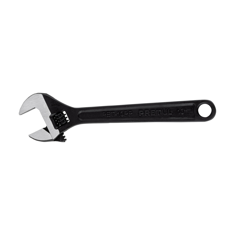 Llave ajustable (perico) 10' pavonada, PRETUL PET-10PP