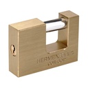 Candado antipalanca 60 mm cuerpo de latón, HERMEX BASIC COR-60P