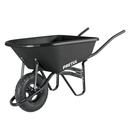 Carretilla concha plástica 5 ft3 Neumática b/tubular, PRETUL TP-5N