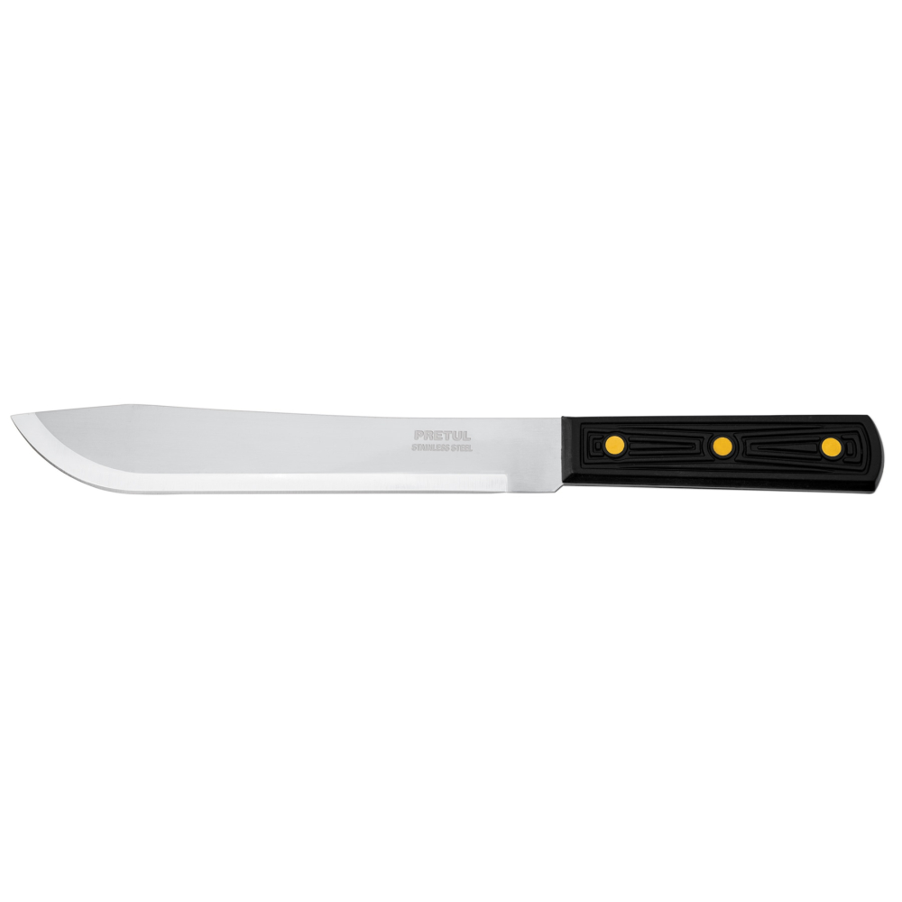 Cuchillo cebollero 8' mango de polipropileno, PRETUL CUCH-P80