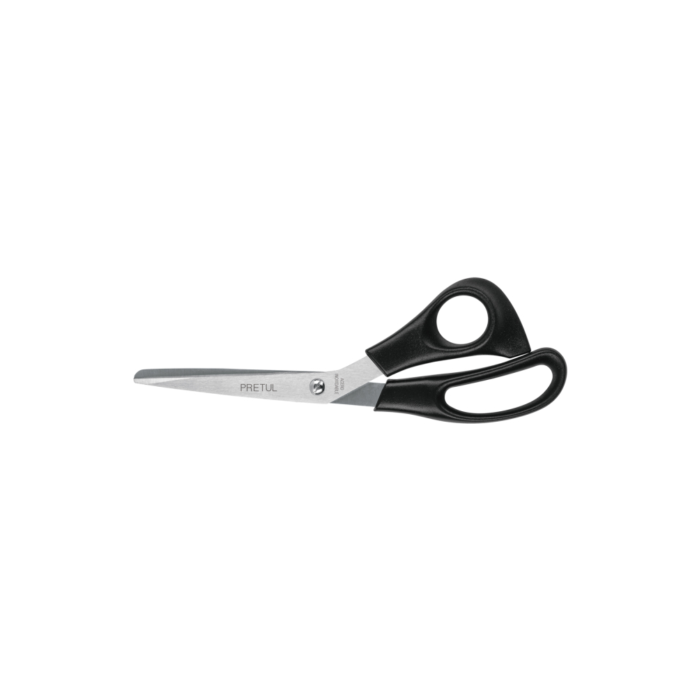 Tijera 8' para casa y oficina, de acero inoxidable, PRETUL TINOX-8C