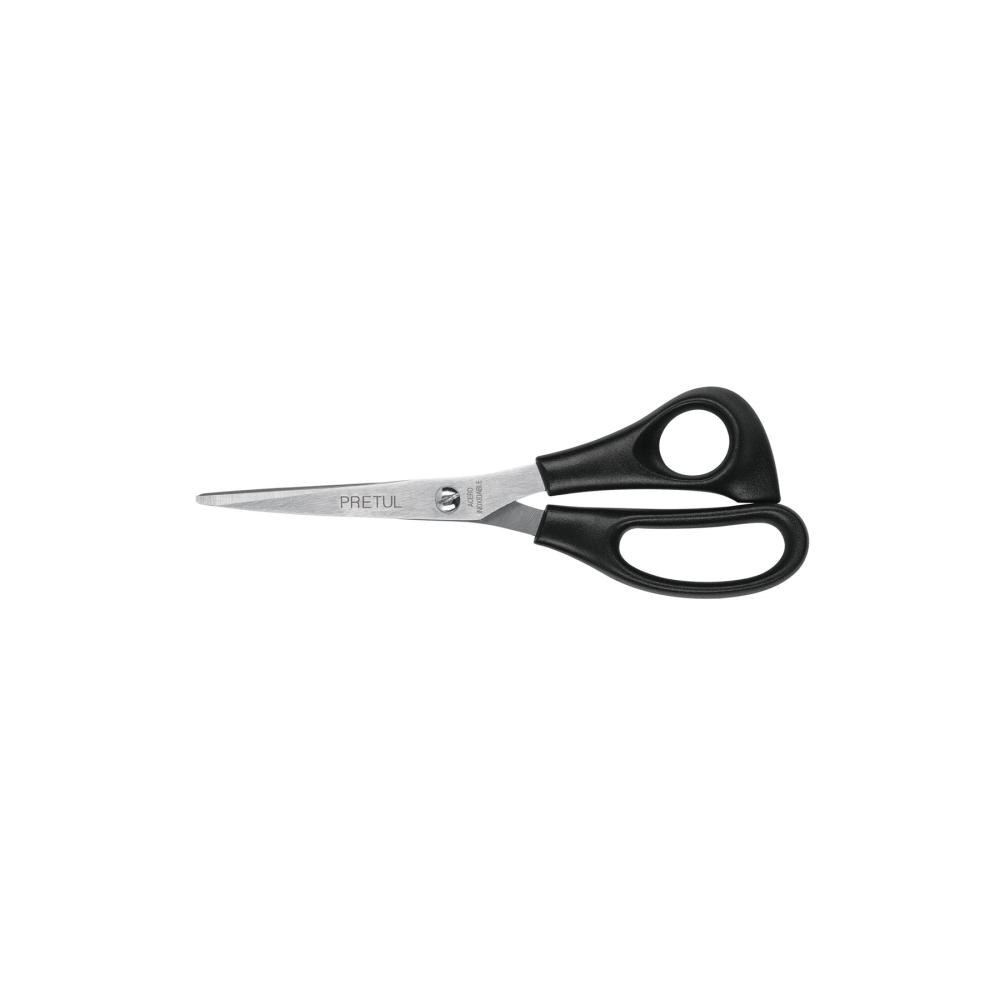 Tijera 7' para casa y oficina, de acero inoxidable, PRETUL TINOX-7R