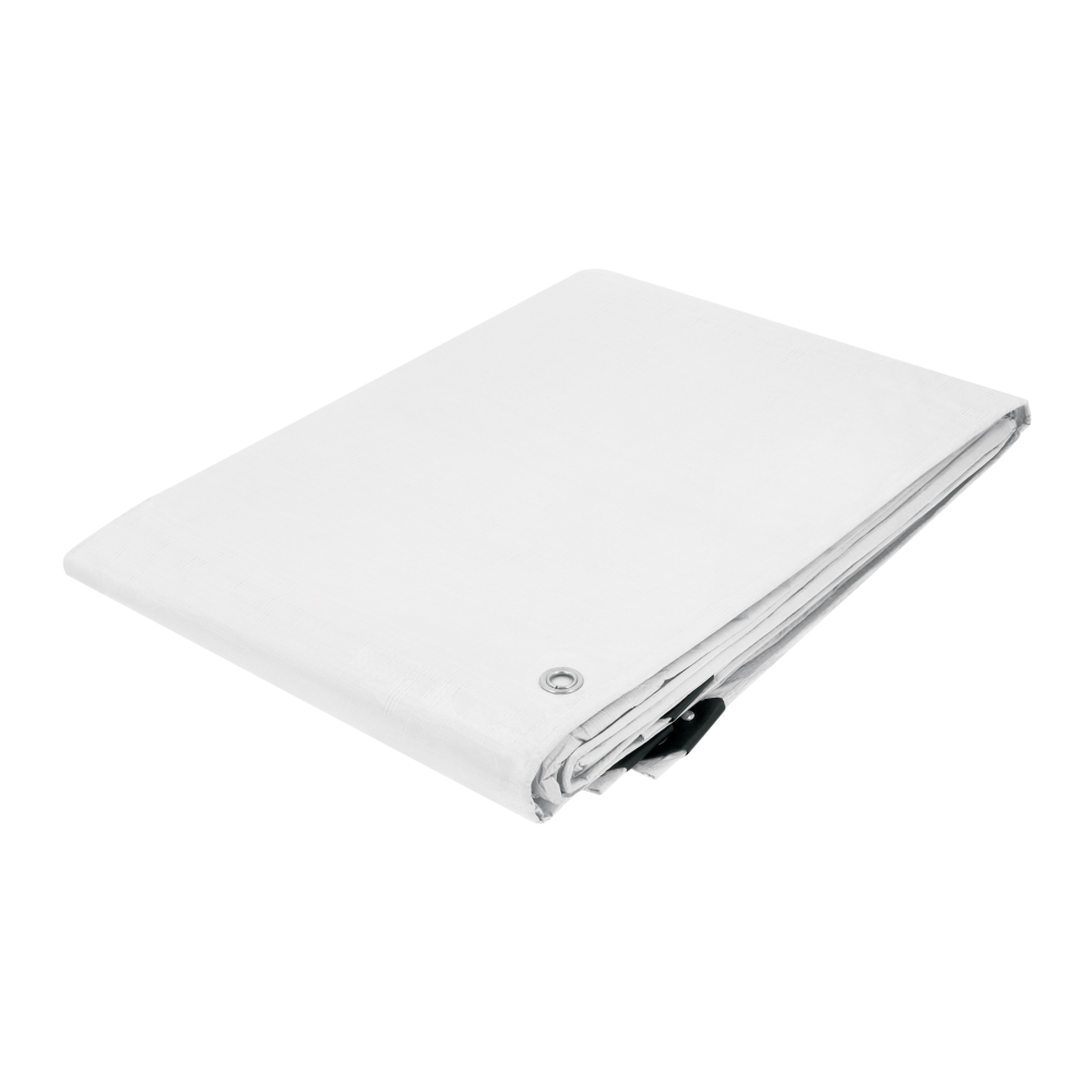 Lona de polietileno 4 x 6 m, blanca, 110 g/m2, PRETUL LP-46B