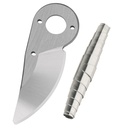 Cuchilla y resorte de repuesto para T-45XZ, TRUPER EXPERT REP-T45XZ