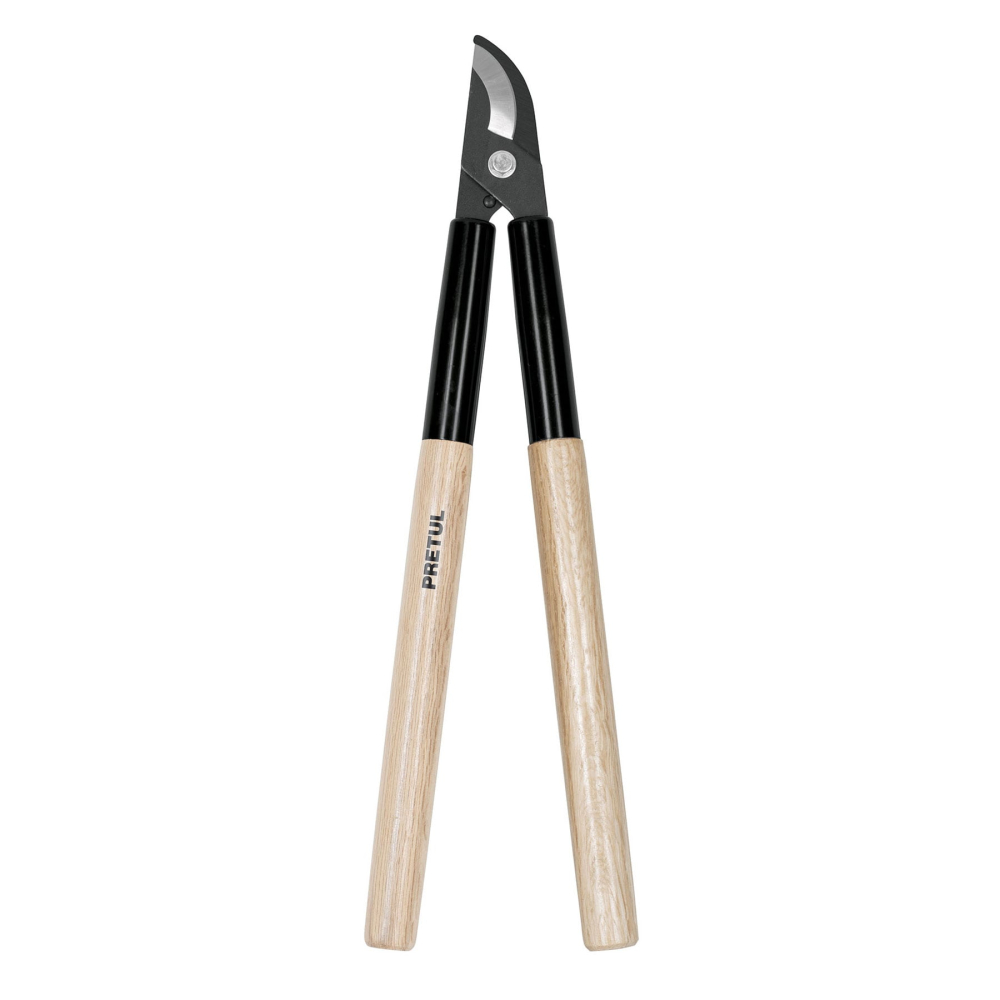 Tijera para ramas 52 cm, mgos de madera con casquillo,PRETUL T-122P