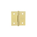 Bisagra cuadrada 2', latonado, cabeza plana, HERMEX BASIC BC-201PP