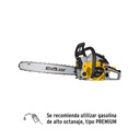 Motosierra 45 cc a gasolina con barra de 18', PRETUL MOT-4518P
