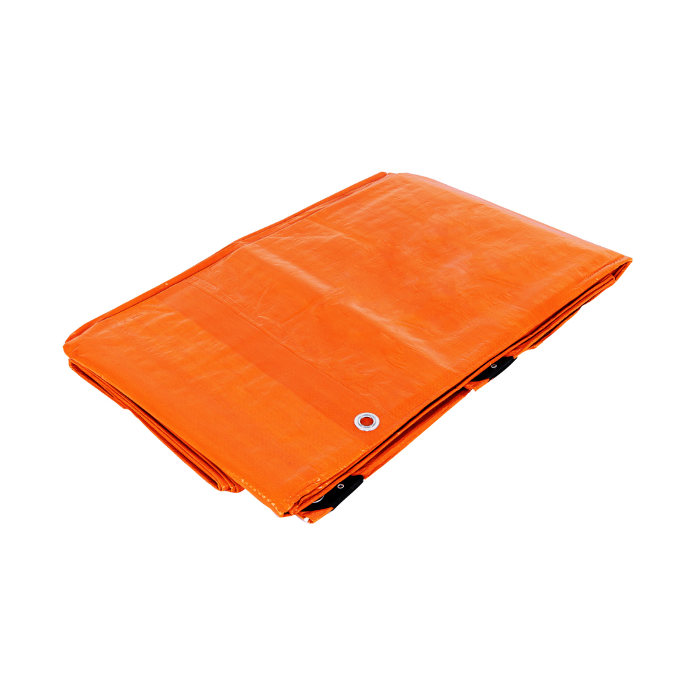 Lona de polietileno 3 x 5 m, naranja, 110 g/m2, PRETUL LP-35N