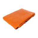 Lona de polietileno 6 x 9 m, naranja, 110 g/m2, PRETUL LP-69N
