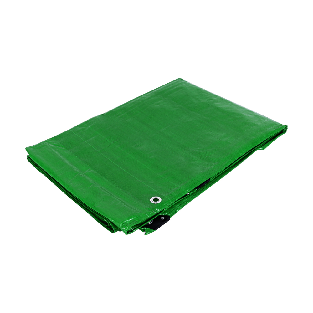 Lona de polietileno 3 x 6 m, verde, 110 g/m2, PRETUL LP-36V