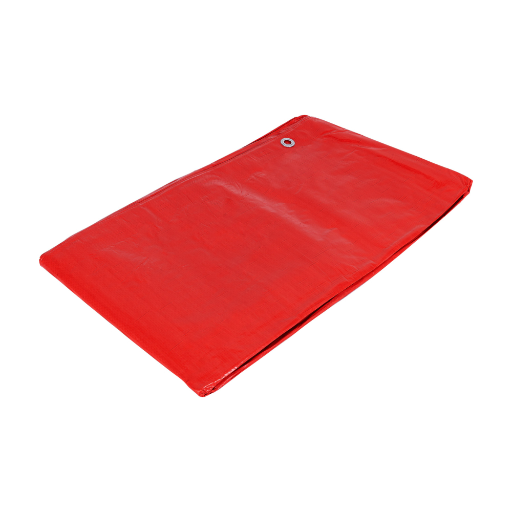 Lona de polietileno 3 x 5 m, roja, 110 g/m2, PRETUL LP-35R